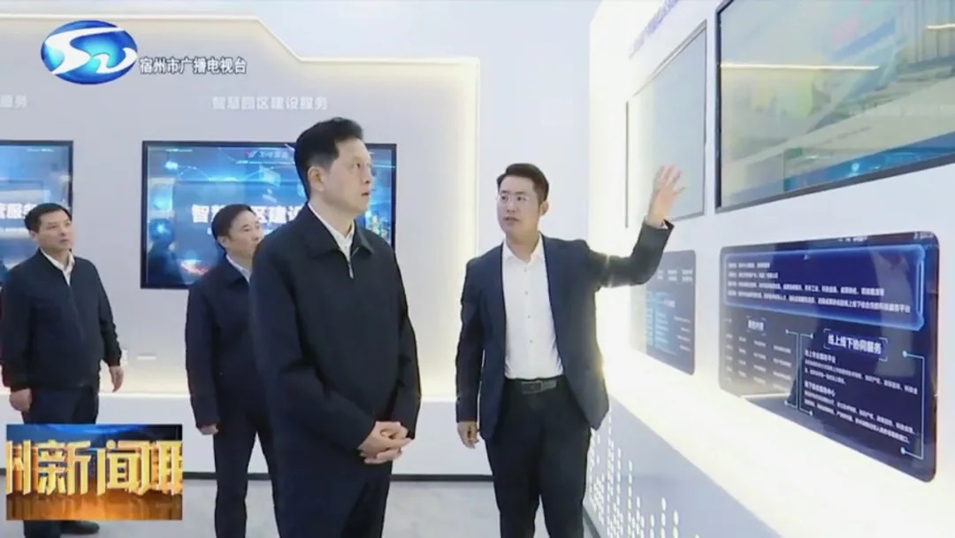 宿州市委书记杨军莅临安徽尊龙凯时科技产业（集团）有限公司调研基层党建工作