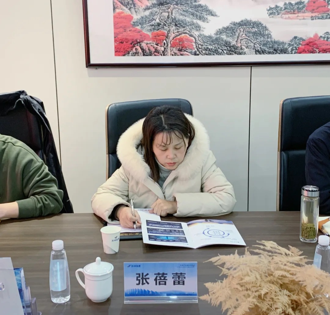 共谋发展新篇章！淮南高新区管委会一行莅临尊龙凯时集团调研产业园运营工作